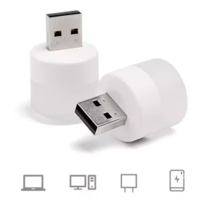 Portable USB LED Light Soft Light Eye Protection Night Light 2 LED 5V