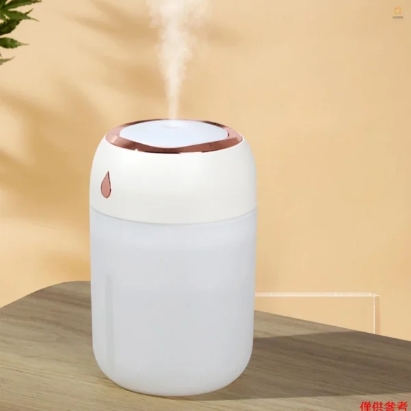 sg-11134201-7ra3r-m4ydvcio9ny869 330mL Colorful Mist Humidifier Diffuser Portable 7-color Night Light