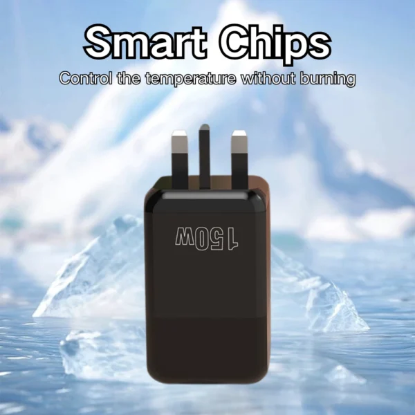 sg-11134201-7rd5t-m77l8j91vj7w8a Multi Port 150W Flash Charger 4USB+2PD Fast Charger 5V 3A